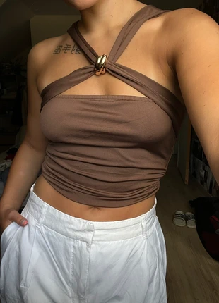 Body marron, marque: Aesthetic, état: Neuf sans étiquette, taille: S / 36 / 8, 2,00 €, 2,80 € Protection acheteurs incluse