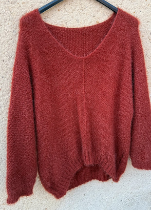 Pull mohair couleur rouille M/L haut femme, marque: rouille mohair, état: Très bon état, taille: L / 40 / 12, 24,00 €, 25,90 € Protection acheteurs (Pro) incluse