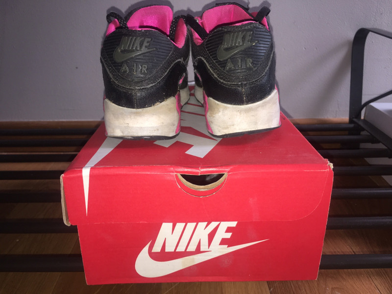 Air Max rose et noir Nike Vinted