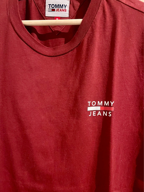 Bourdauxrotes Tommy Jeans T-Shirt 2