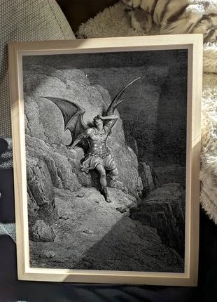 Affiche – Le Paradis perdu : Le désespoir de Satan (Doré, 1866), marke: Art, zustand: Neu, mit Etikett, 17,90 €, 19,50 € beinhaltet Vinted-Käuferschutz Pro
