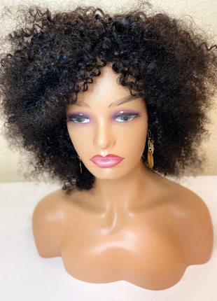 Afro and Bobwig 13x4, merk: perruque, staat: Nieuw met prijskaartje, € 109,99, € 116,19 inclusief Kopersbescherming