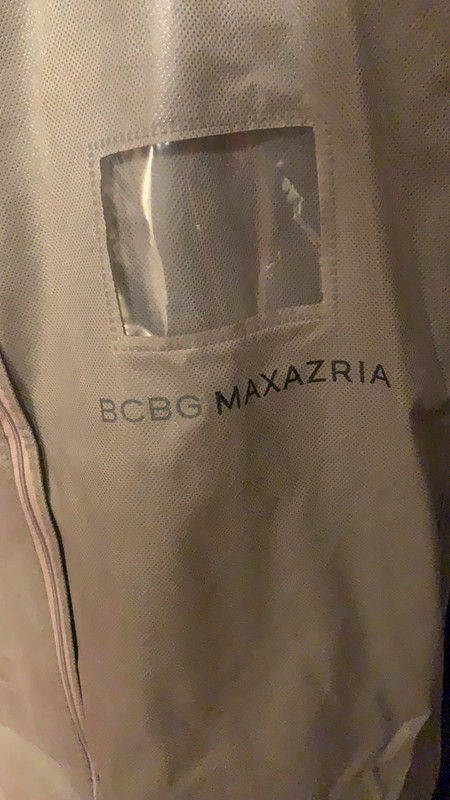Robe de soirée bleue BCBG Maxazria 3