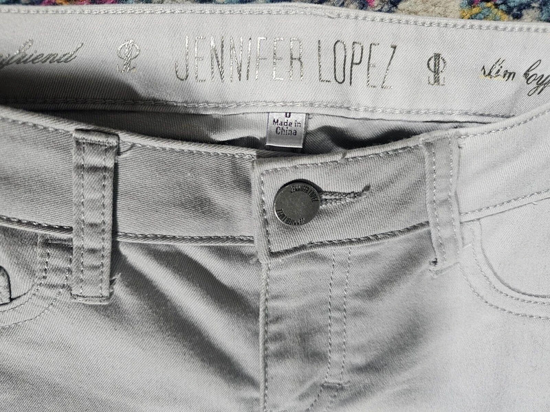 Jennifer Lopez Slim Boyfriend Stretch Jeans See Measurements 2