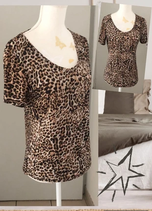 🐆 Pascal Morabito - Blouse Léopard Chic T38 - Comme Neuve !, brand: Pascal Morabito, condition: Very good, size: M / 38 / 10, €18.00, €19.60 includes Buyer Protection