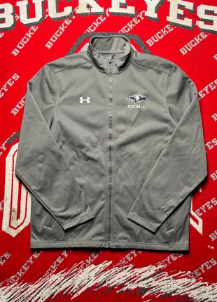 Under Armour Coldgear Grey “Football” Activewear Jacket | XL, brand: Under Armour, condition: Very good, size: XL, £9.99, £11.19 includes Buyer Protection Pro