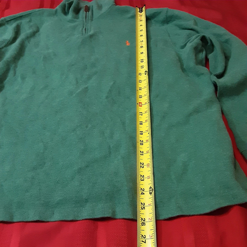 Polo ralph lauren green long sleeve shirt size xl 2