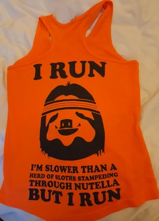 Running vest, condition: Good, size: XS / 6, £3.00, £3.85 includes Buyer Protection