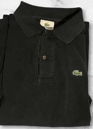 Polo Lacoste nera manica lunga, brand: Lacoste, condizioni: Buone, taglia: M, €7.99, €9.09 include la Protezione acquisti