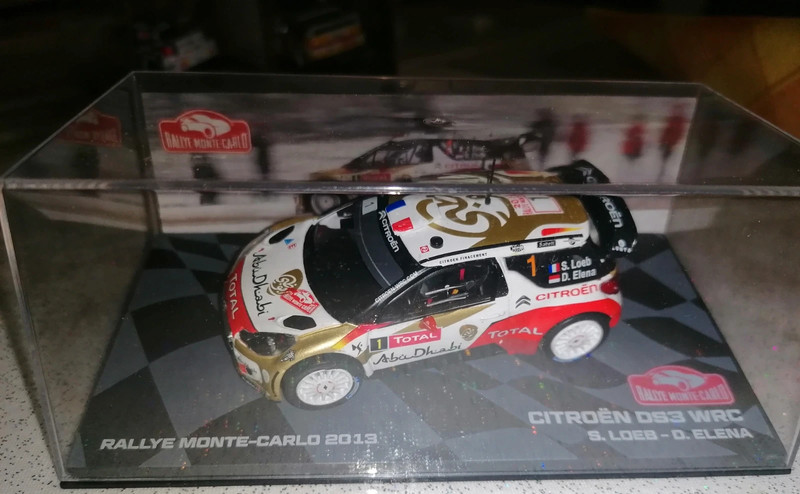 Altaya rally montecarlo 1/43 ds3