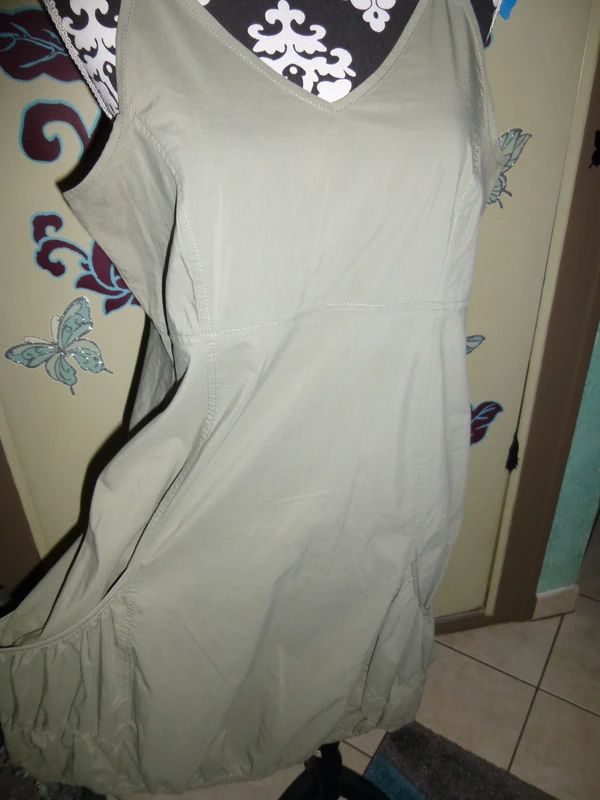robe boule kaki M&S MODE taille M - photo numéro 4