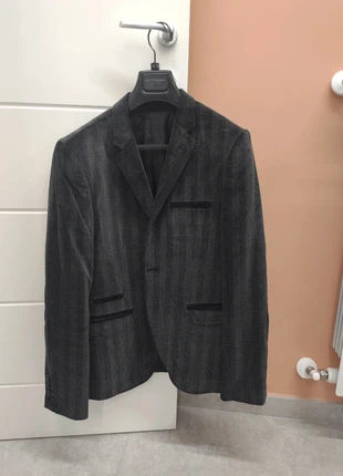 Giacca in velluto nera, marque: Giorgio Di Mare, état: Neuf avec étiquette, taille: L, 35,00 €, 37,45 € Protection acheteurs incluse