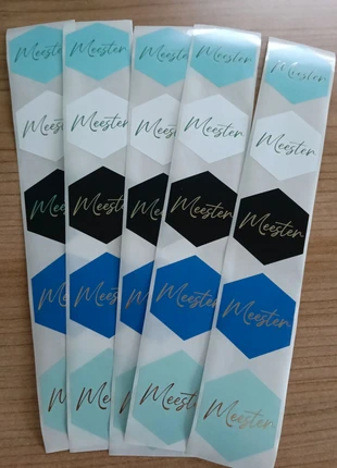 Stickers meester, marca: Stickers, estado: Novo sem etiquetas, €1.25, €2.01 inclui Proteção do Comprador Pro