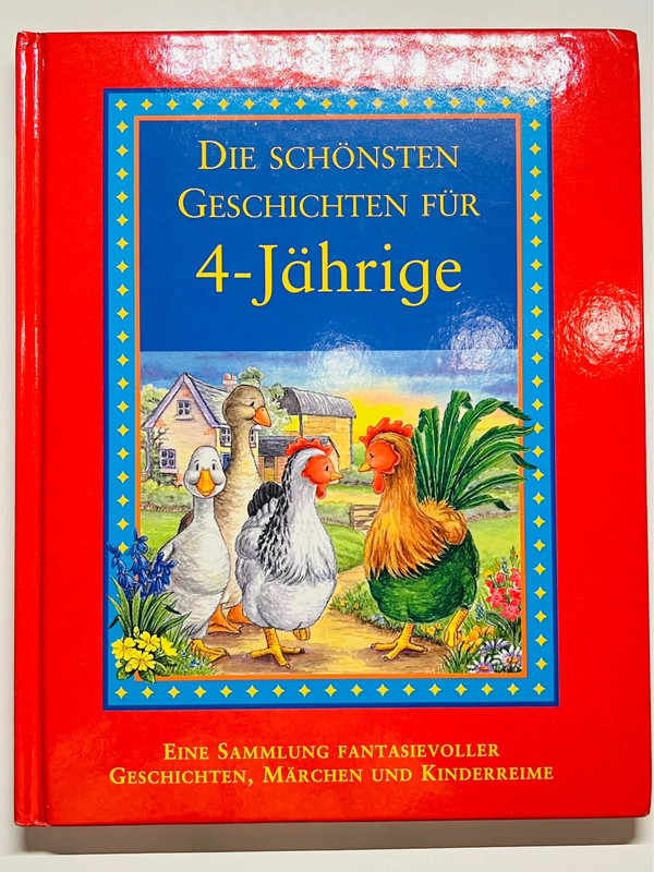 🌸 Die schönsten Geschichten für 4 Jährige - Tier Abenteuer Geschichte Kinder Bilderbuch Buch 🌸 1