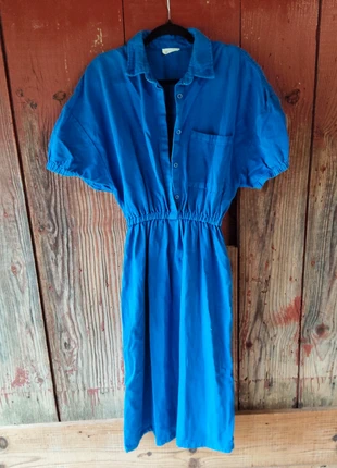 Robe American Vintage blue eclatant taille M, marca: American Vintage, estado: Muito bom, tamanho: M / 38 / 10, €28.00, €30.10 inclui Proteção do Comprador
