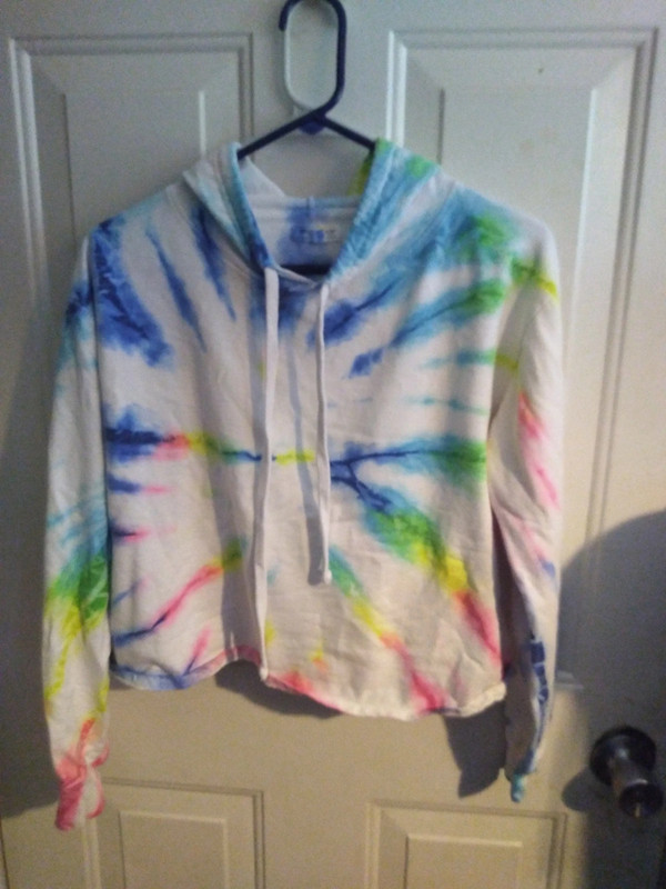 Tie dyed hoodie 1