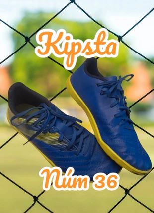 Deportivas tacos niño Kipsta Núm 36 💙, marca: Kipsta, estado: Muy bueno, tamaño: 36, 12,50 €, 13,83 € Protección al comprador incluida