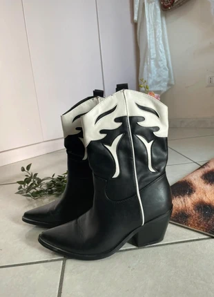 texani camperos vintage y2k scarpe shoes stivali stivaletti 🖤, brand: Vintage Dressing, condizioni: Ottime, taglia: 38, €20.00, €21.70 include la Protezione acquisti
