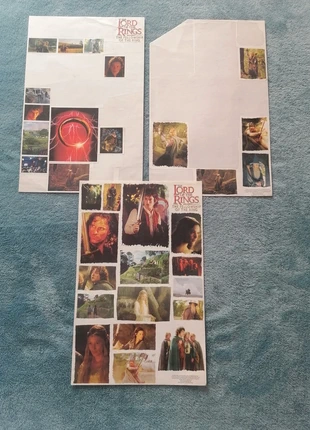 Conjunto Antigo de Autocolantes Senhor dos Anéis (2002), estado: Muito bom, €2.00, €2.80 inclui Proteção do Comprador