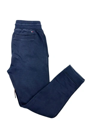 Tommy Hilfiger jogger bleu marine XS – coton molleton, cordon tricolore, logo dos, ado/petit gabarit, marca: Tommy Hilfiger, estado: Muito bom, tamanho: XS, €25.00, €26.95 inclui Proteção do Comprador