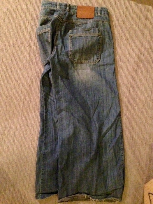 Pantalon Jean jupe-culotte 2