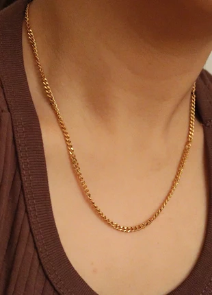 Collier chaine cubaine acier inoxydable, merk: histoire d'or, staat: Heel goed, € 25,00, € 26,95 inclusief Kopersbescherming