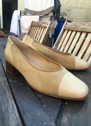 Mocassins cuir + daim, brand: Hassia, condition: Very good, size: 40, €3.00, €3.85 includes Buyer Protection