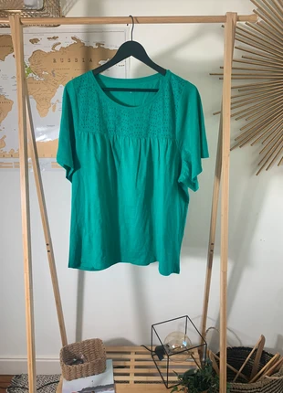 Tee-shirt InExtenso vert Taille XL, brand: In Extenso, condition: Very good, size: XL / 42 / 14, €3.00, €3.85 includes Buyer Protection Pro