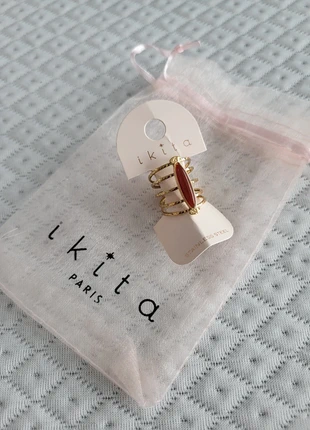 Magnifique bague multirangs cornaline Ikita, brand: Ikita, condition: New with tags, size: Adjustable, €22.00, €23.80 includes Buyer Protection