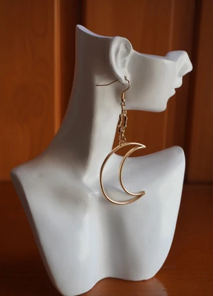 Pendientes sol y luna dorados boho místicos • Boucles soleil et lune dorées esprit bohème mystique, marca: Boheme, estado: Nuevo sin etiquetas, 8,00 €, 9,10 € Protección al comprador incluida