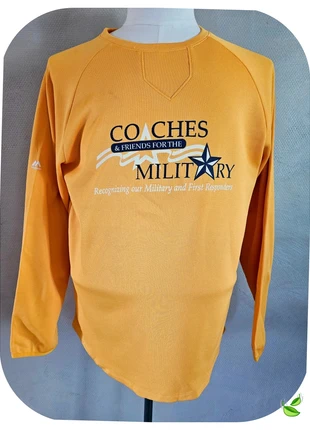Sweat vintage Majestic Usa jaune moutarde L neuf – Coaches for the Military – streetwear 90s rare, marque: Majestic, état: Très bon état, taille: L, 17,90 €, 19,50 € Protection acheteurs (Pro) incluse