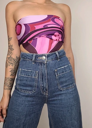 Foulard vintage rose violet à motifs, brand: Vintage, condition: Good, €7.00, €8.05 includes Buyer Protection Pro