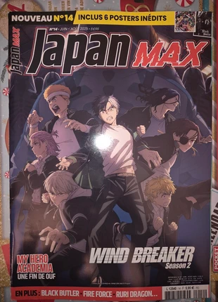 Magazine Japan Max - Wind Breaker, zustand: Gut, 2,00 €, 2,80 € inklusive Vinted-Käuferschutz