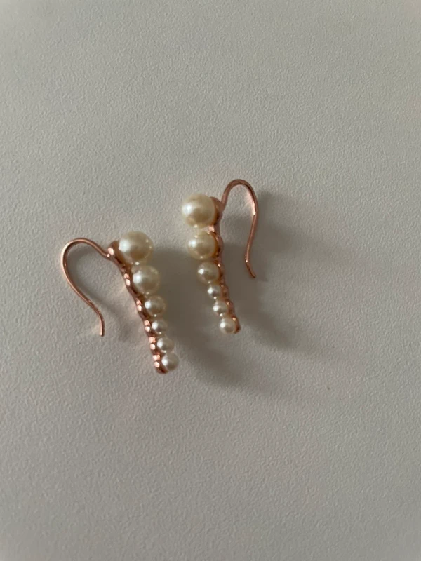 Boucle d’oreille grimpante du groupe MaxMara intrend sans logo sans étiquette - photo numéro 6