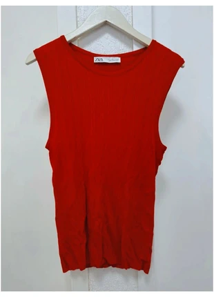 Zara rode topje maat L, marca: Zara, estado: Novo sem etiquetas, tamanho: L / 40 / 12, €8.50, €9.63 inclui Proteção do Comprador