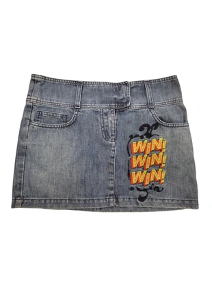 Jupe en jean vintage des années 2000 Y2K broderie Britney 40 L, marca: Vintage Dressing, estado: Muy bueno, tamaño: L / 40 / 12, 13,00 €, 14,35 € Protección al comprador incluida