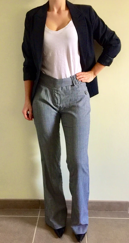 Pantalon de ville gris