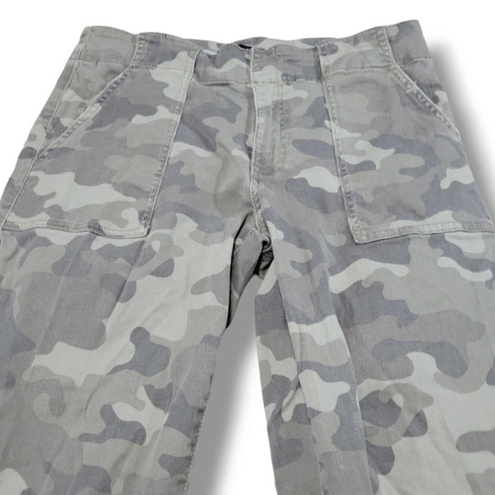 Kut From The Kloth Pants Size 10 W31" x L27" Reese Ankle Straight Leg Pants Camo Camouflage 4