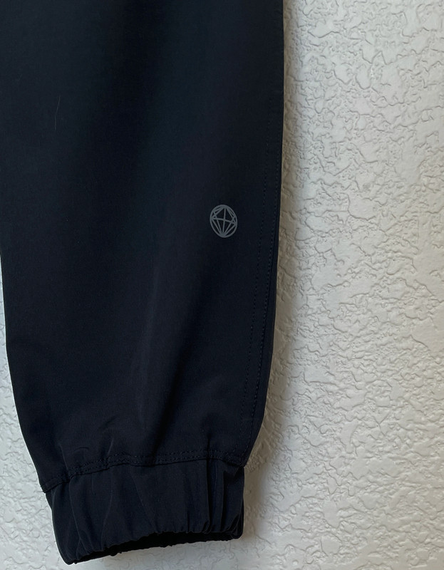 Mondetta Outdoor Project Black Drawstring Jogger Pants With Pockets Womens Size XS 5