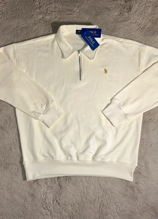 Half Zip Ralph Lauren Femme,pull ralph lauren Beige Neuf Taille M, marca: Ralph Lauren, estado: Nuevo con etiquetas, tamaño: M / 38 / 10, 54,99 €, 58,44 € Protección al comprador incluida