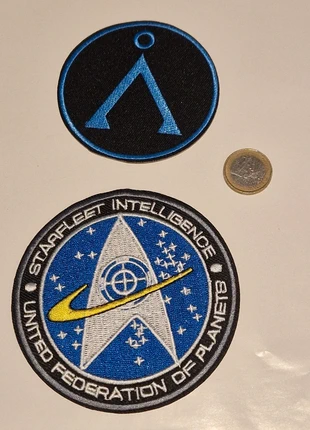 2 écussons thermocollant stargate starfleet espace, état: Très bon état, 9,00 €, 10,15 € Protection acheteurs incluse