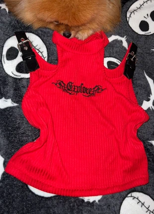 Top rouge et noir alternative, marke: Alternative, zustand: Neu, größe: XS / 34 / 6, 12,00 €, 13,30 € inklusive Vinted-Käuferschutz