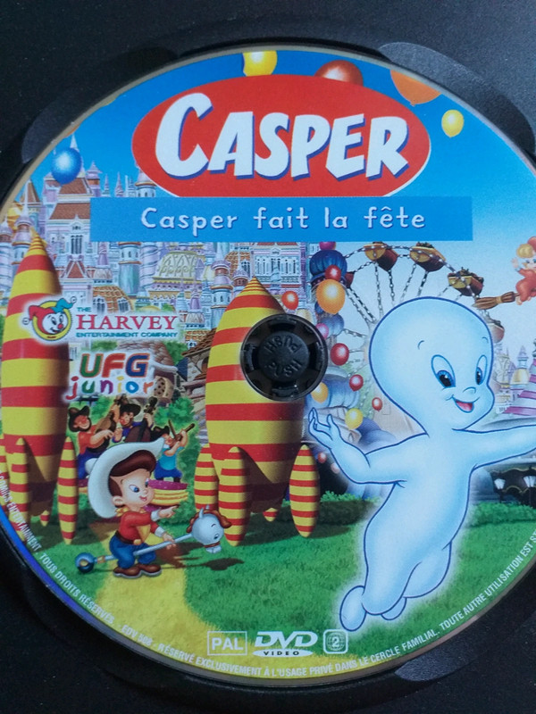 DVD dessin animé Casper le fantôme  2