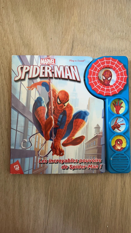 SPIDER MAN - LIVRE SONORE