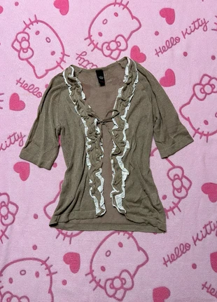 cardigan top coquette y2k romantic city girl, marca: Vintage Dressing, estado: Muy bueno, tamaño: XS / 34 / 6, 15,00 €, 16,45 € Protección al comprador incluida