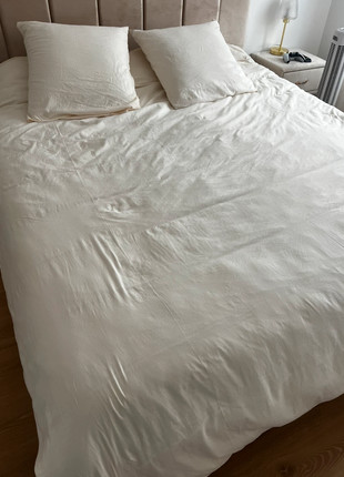 Parure de lit, marque: Beige, état: Très bon état, taille: King Size (220-240 cm x 220-260 cm), 6,00 €, 7,00 € Protection acheteurs incluse