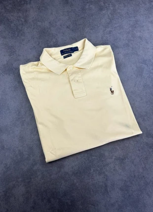 Polo Ralph Lauren | jaune | logo brodé | bon état | Taille L, brand: Ralph Lauren, condizioni: Buone, taglia: L, €15.00, €16.45 include la Protezione acquisti Pro