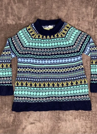 Pull Bleu à motif Ethnic/Funky Vintage, merk: Vintage Dressing, staat: Veelgebruikt, maat: M, € 13,00, € 14,35 inclusief Kopersbescherming Pro