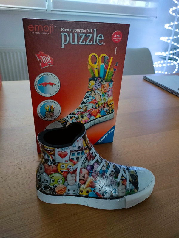 Puzzle 3D Sneaker - emoji - Ravensburger - Puzzle 3D enfant - sans