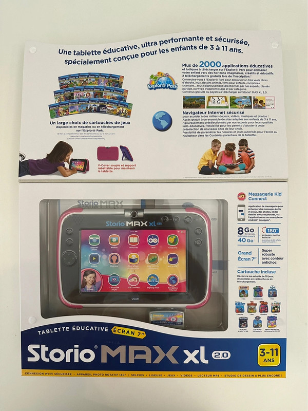 detský tablet Vtech Storio max XL ružový
